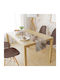Dimcol Runner Stain Resistant Marks 472 Beige 40x180cm