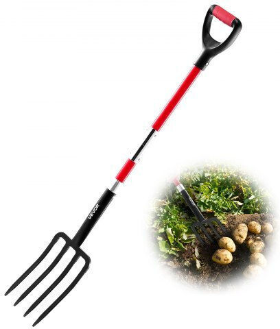 Vevor Garden Pitchfork 4 Prongs HYCWJCGC4C1JX8KB8001V0