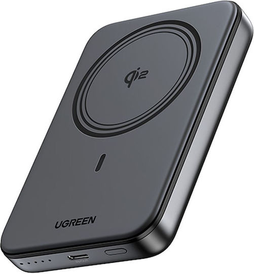 Ugreen PB763 MagSafe Qi2 Външна батерия 10000mAh 20W с USB-C порт Power Delivery / Quick Charge Черна