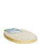 Viomes Toilettenbrille Kunststoff Beige