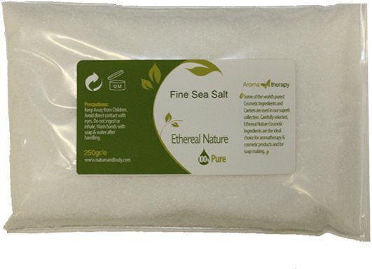 Ψιλό Θαλασσινό Αλάτι Fine Sea Salt 250gr Nature & Body
