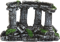 Epigasos Aquariendekorationen 4 Antike Säulen 17x8x12cm