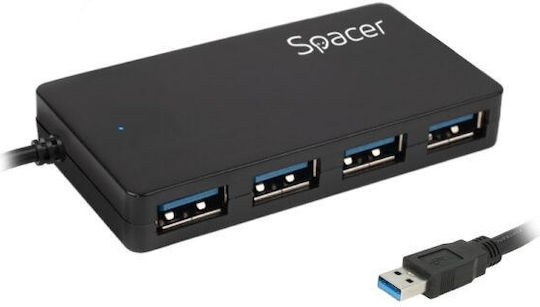 Spacer Hub 4 Porturi USB 3.0 Cu Conectare USB-A