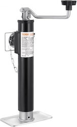 Vevor Trailer Jack Weld-On Pipe Mount Swivel Trailer Jack 2000 Lbs 10" Travel