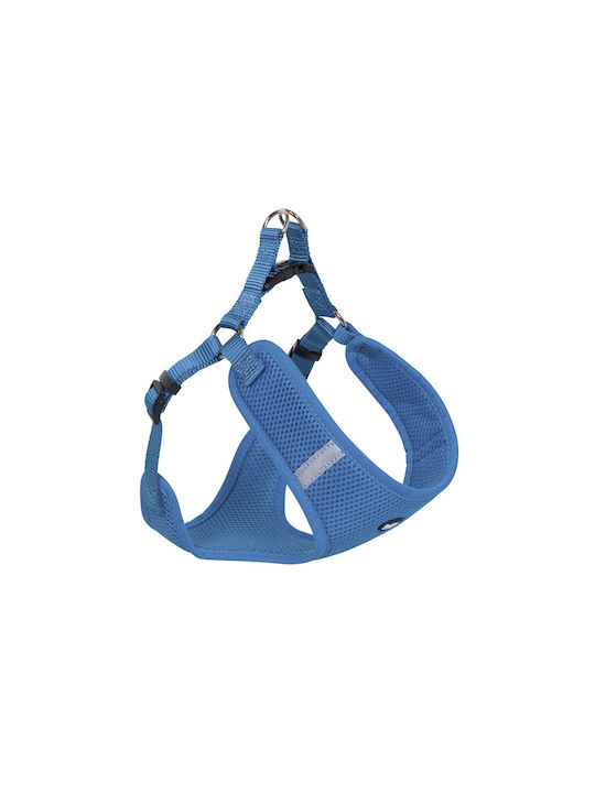 Dog Harness Nobby 80624-32 Anatomic Harness Mesh Reflect XS 33-41cm+37cmx10mm Light Blue