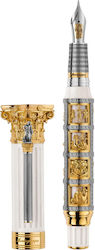 Montegrappa Odyssey Πενα Γραφης Ασπρη