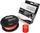 Momoi Cast Mania Fishing Filament 1200m Orange 0.28mm