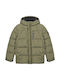 Kinderjacken & Winterjacken Parka mit Kapuze Khaki Essential