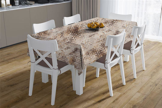 Dimcol Σετ 2τμχ Skid Marks 472 Αλέκιαστο Beige 140x140εκ.