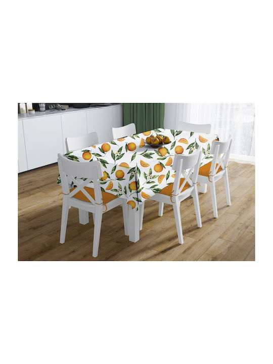 Dimcol Tablecloth Stain Resistant Set 2pcs Oranges 474 474 Orange 140x300cm
