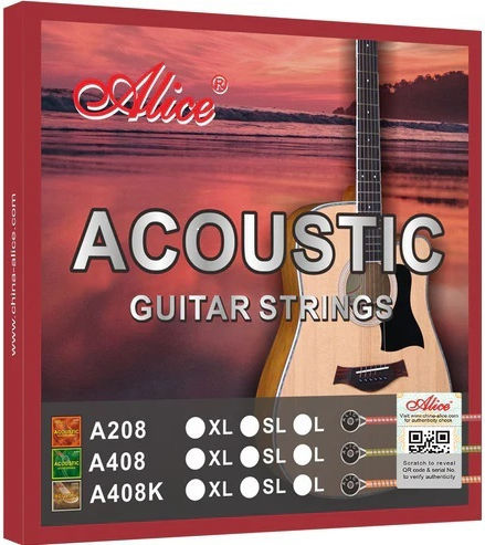 Alice Alice A608 Set Corzi Pentru Chitară Acustică Fosfor Bronz 10 - 47