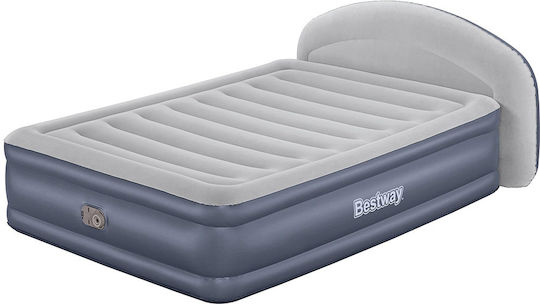 Bestway Aufblasbares Camping-Luftmatratze Doppel mit Integrierter Elektrischer Pumpe Tritech 229x152x84cm
