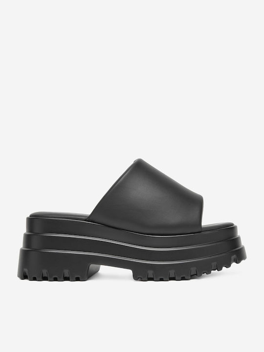 Deezee Women's Platform Wedge Sandals Black 5906751070116