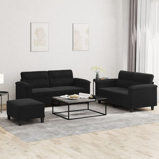 Σετ Σαλονιού 3-Sitzer & 2-Sitzer & Hocker