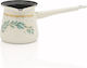 Briki Emaille in Braun Farbe 400ml