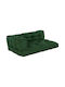vidaXL Pernă De Canapea Pentru Scaune De Grădină Cu Spătar Verde 40x60cm