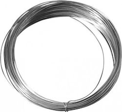 Aluminiumdraht Eloxiert Silber 0,3mm 25m