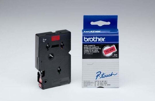 Brother P-Touch Label Maker Tape in Black Color 1pcs