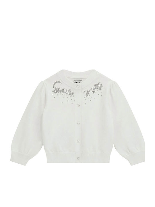 Cardigan pentru copii Tricotat Pure White