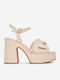 Sandalen Beige