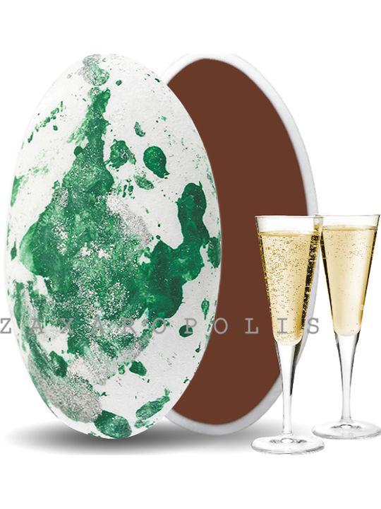 Zaxaropolis Choco Splash in Form von Standard mit Geschmack von Champagner Grün 1000gr