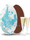 Zaxaropolis Choco Splash in Form von Standard mit Geschmack von Champagner Hellblau 1000gr