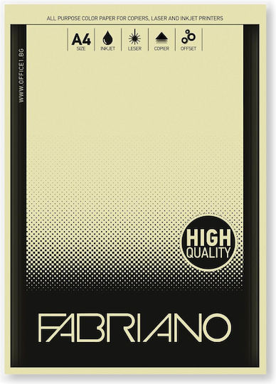 Fabriano Copy Tinta Хартия За Копиране A4 80 Г/м2 Банан 50 Листа