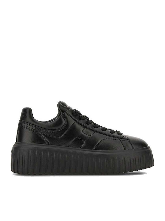 Hogan Allacciato Γυναικεία Sneakers Μαύρα