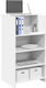 vidaXL Office Reception L55xW50xH103.5cm