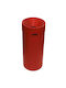 Viomes Waste Bin Recycling Plastic Red 1pcs