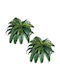 Artificial Decorative Branch Fern Green 25cm 2pcs Vevor