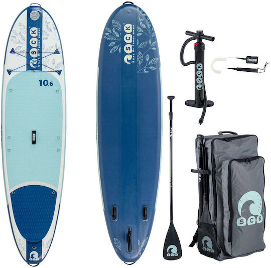 SCK Mare D’oro 10'6 Φουσκωτή Σανίδα SUP με Μήκος 3.2m Μπλε