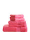 Charalambidis Textiles Facecloth 50x100cm Coral Weight 500gr/m²