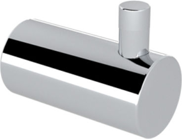 Vinci Single Wall-Mounted Bathroom Hook Silver