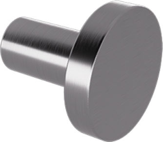 Verdi Lamda Single Wall-Mounted Bathroom Hook Black