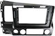 Bizzar DIN Fascia Panels 2 Din Compatible with Screen 10" for Honda Civic 2006-2011