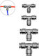 Pipe Tee Polyethylene Ø8mm 111640