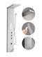 Vevor Shower Column without Mixer 134.5cm Gray