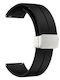 Wsshe Rubber Strap Black 20mm