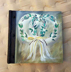 Artifact Album Gelb mit Reispapier 32x33cm