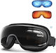 Renpho Massage Device for the Eyes with Vibration and Heating Function Black