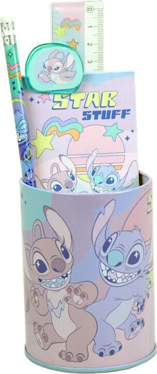 Gim Stationery Set Pencil Case Stich Gen Z 7 Pieces