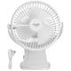 Rechargeable Clip-on Desk Fan 15.5 Cm 360° Rotation Quiet Usb-c