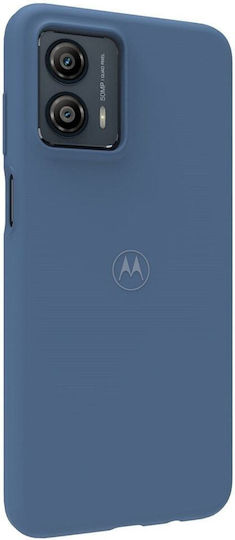 Калъф Motorola Moto G53 5G Силиконов Motorola G53-5G-SC-SFT-GB Удароустойчив Син