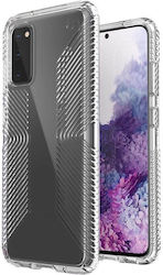 Samsung Galaxy S20 Hybrid Speck Presidio Grip 136319-5085 Stoßfeste transparente Handyhülle Samsung Galaxy S20 Hybrid Speck Presidio Grip 136319-5085 Stoßfeste transparente Handyhülle