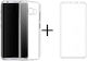 Remax Kristallglas Schutzfolie + Hülle Set Samsung Galaxy S8+ Weiß