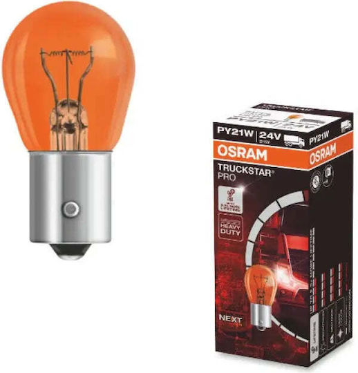 Крушка за автомобил Osram 7510tsp 21W 250lm PY21W BAU15s Халогенна 1 брой