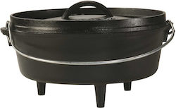 Lodge Cast Iron Pot Lid Lodge Dutch Oven 25.4 Cm 3.7 Liters L-10co3