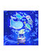 Rotating Kids Projector Lamp with Design Projection Pink 19.1x11.8x11.8εκ.