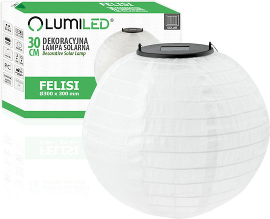 Lampa Κρεμαστό Ηλιακό Φωτιστικό Φανάρι Θερμό Λευκό 3000K με Αισθητήρα Κίνησης και Φωτοκύτταρο